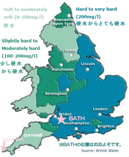 世界のバスローブとお風呂事情【イギリス編】～硬水・温泉文化・入浴習慣を解説～